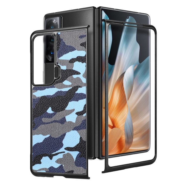 For Honor Magic VS Camouflage Leather Back Cover Phone Case