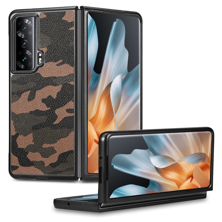 For Honor Magic VS Camouflage Leather Back Cover Phone Case