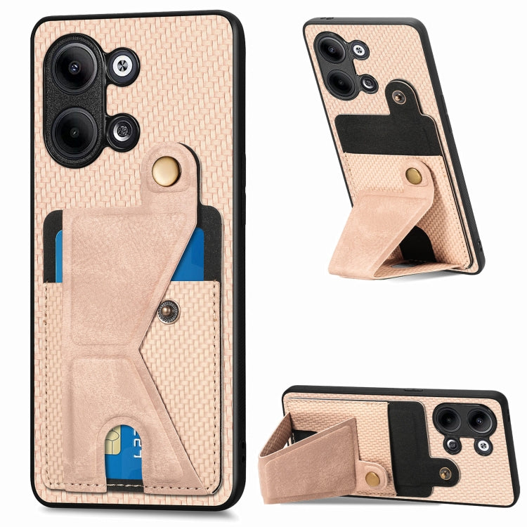 For OPPO Reno9 Carbon Fiber Wallet Flip Card Holder Phone Case