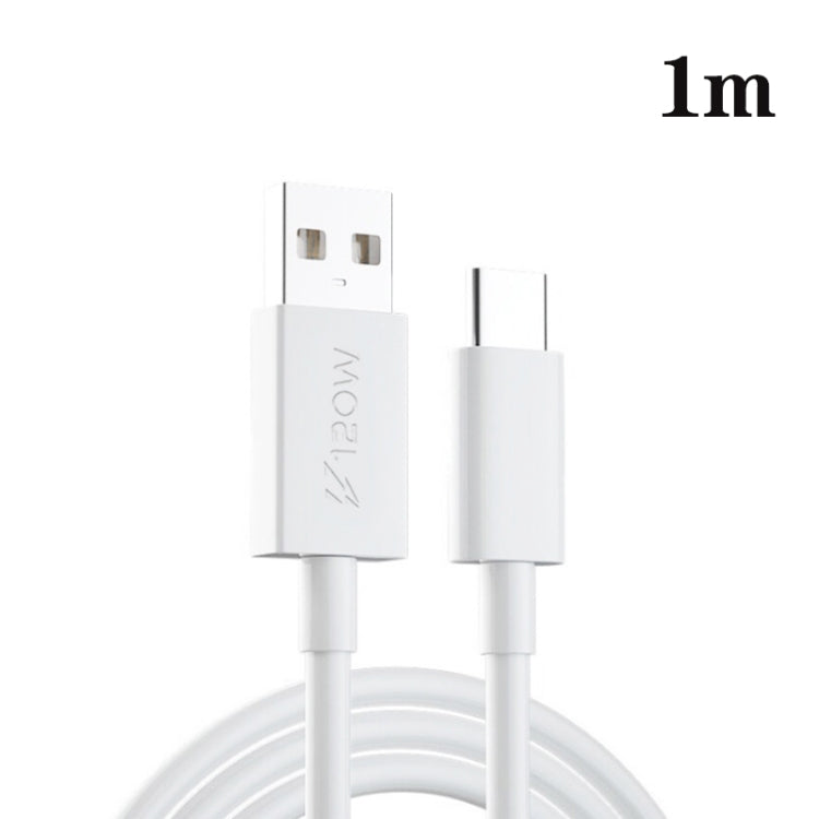 XJ-91 PD 120W 6A USB to USB-C / Type-C Flash Charging Data Cable, Length:1m
