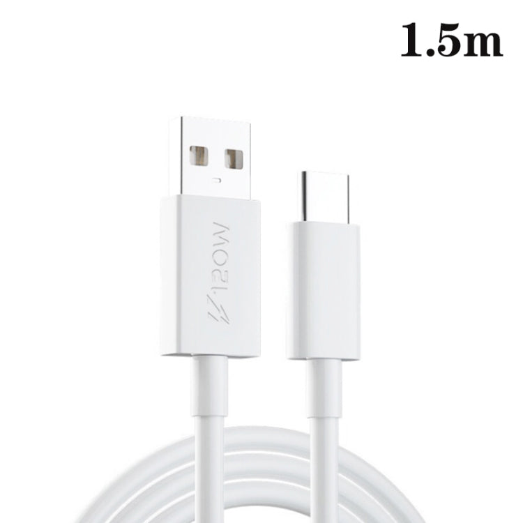 XJ-91 PD 120W 6A USB to USB-C / Type-C Flash Charging Data Cable, Length:1.5m