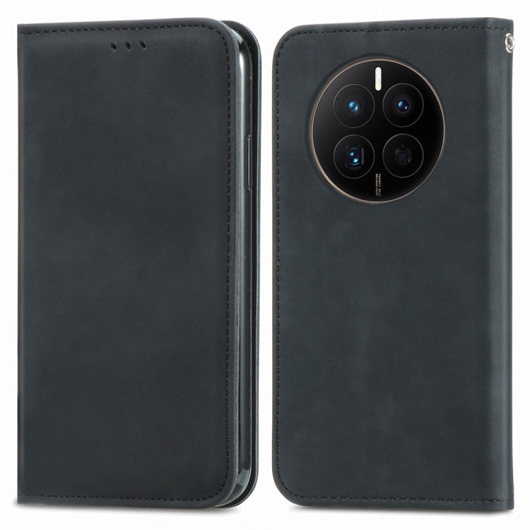 For Huawei Mate 50 Retro Skin Feel Magnetic Flip Leather Phone Case