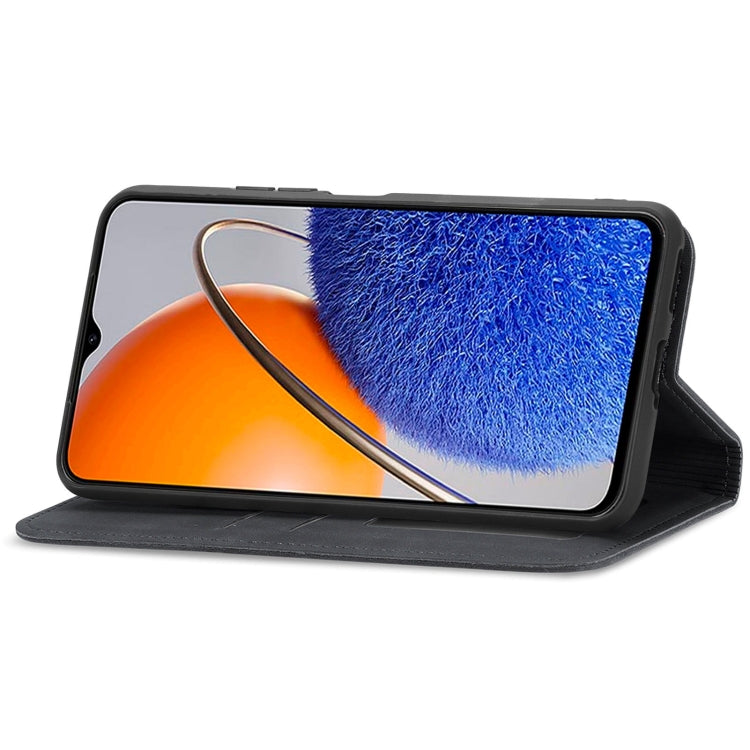 For Huawei Nova Y61 Retro Skin Feel Magnetic Flip Leather Phone Case