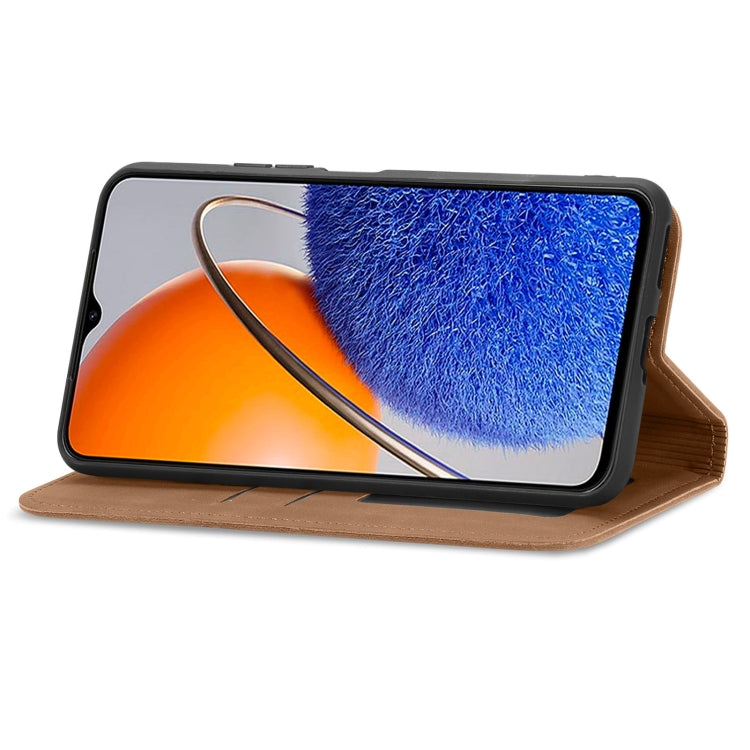 For Huawei Nova Y61 Retro Skin Feel Magnetic Flip Leather Phone Case