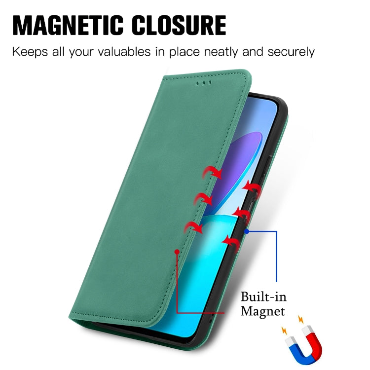 For Honor X6 Retro Skin Feel Magnetic Flip Leather Phone Case