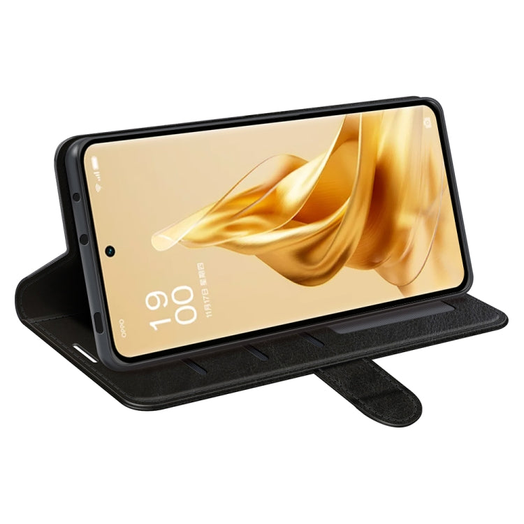 For OPPO Reno9 Pro+ R64 Texture Horizontal Flip Leather Phone Case