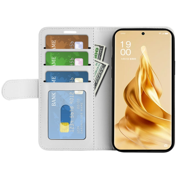 For OPPO Reno9 Pro+ R64 Texture Horizontal Flip Leather Phone Case