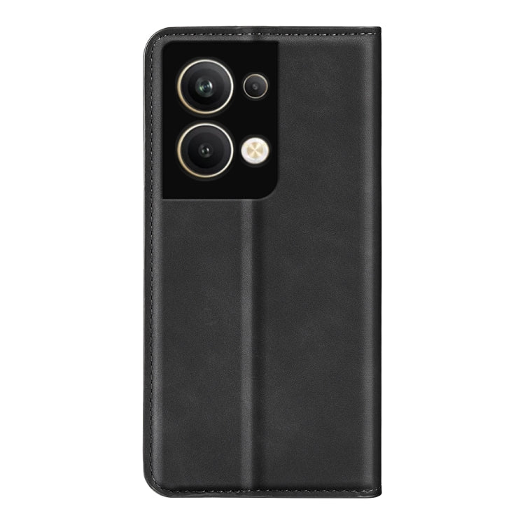 For OPPO Reno9 Pro+ Retro-skin Magnetic Suction Leather Phone Case
