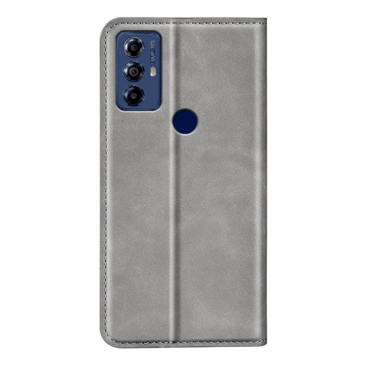 For Motorola Moto G Play 2023 Retro-skin Magnetic Suction Leather Phone Case
