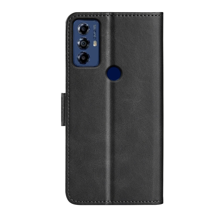 For Motolora Moto G Play 2023 Dual-side Magnetic Buckle Horizontal Flip Leather Phone Case