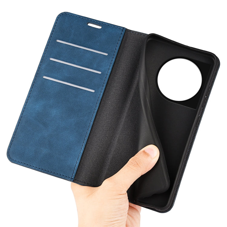 For OnePlus 11 Retro-skin Magnetic Suction Leather Phone Case