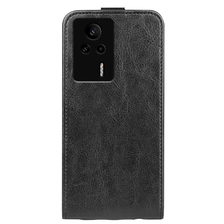 For Xiaomi Redmi K60E R64 Texture Vertical Flip Leather Phone Case