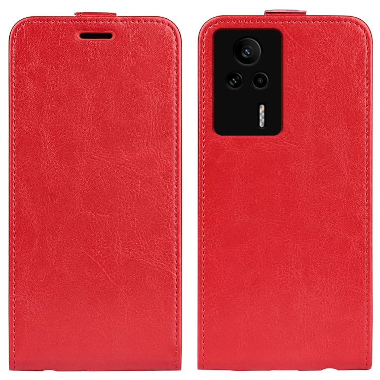For Xiaomi Redmi K60E R64 Texture Vertical Flip Leather Phone Case