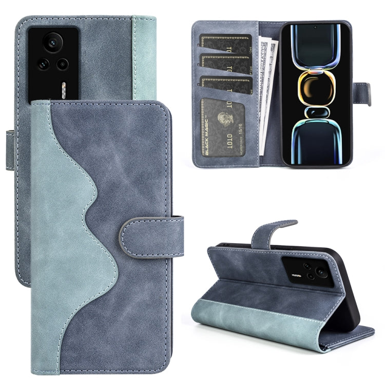 For Xiaomi Redmi K60E Stitching Horizontal Flip Leather Phone Case