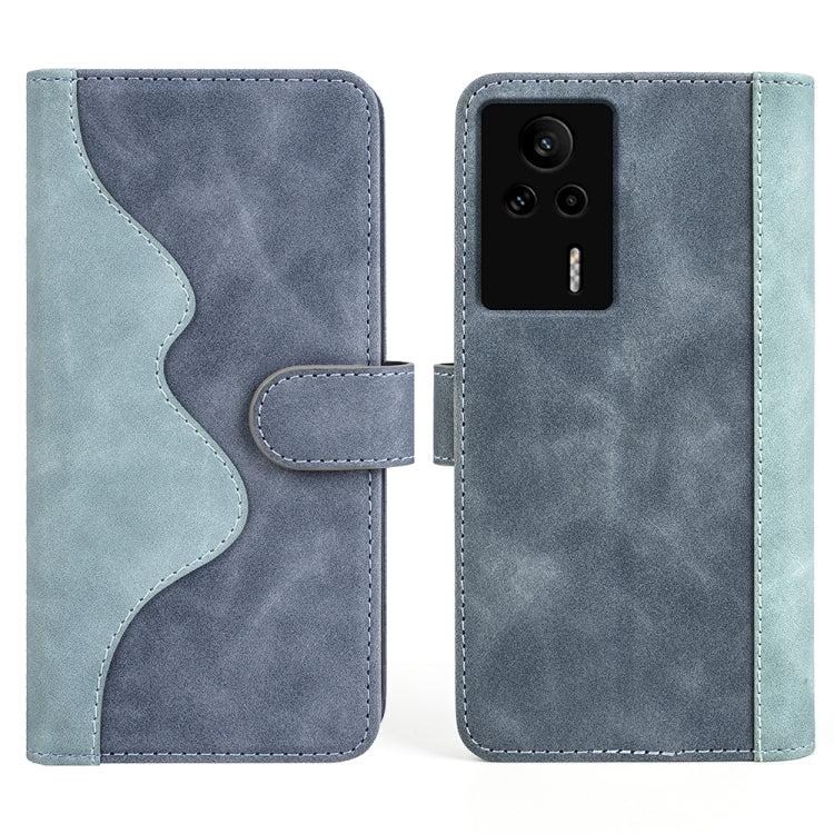 For Xiaomi Redmi K60E Stitching Horizontal Flip Leather Phone Case