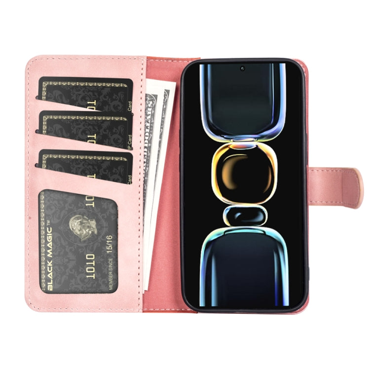 For Xiaomi Redmi K60E Stitching Horizontal Flip Leather Phone Case