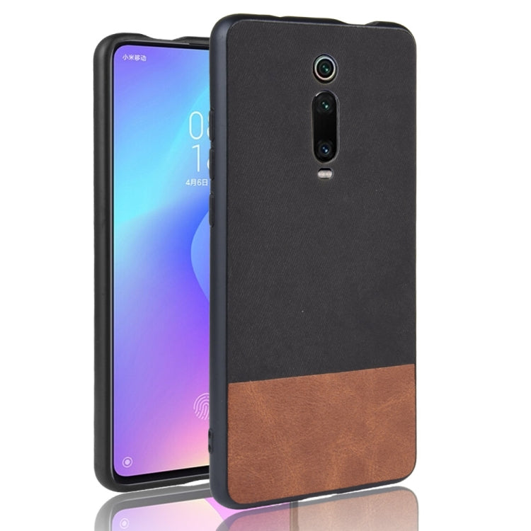 Shockproof Color Matching Denim PC + PU + TPU Protective Case For Xiaomi Redmi K20/Redmi K20 Pro/Xiaomi Mi 9T/9T Pro