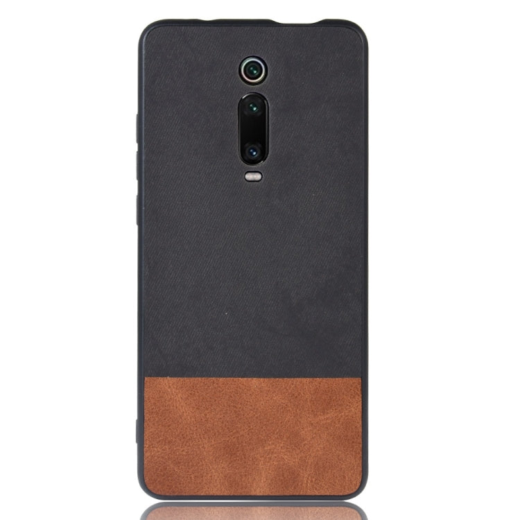 Shockproof Color Matching Denim PC + PU + TPU Protective Case For Xiaomi Redmi K20/Redmi K20 Pro/Xiaomi Mi 9T/9T Pro