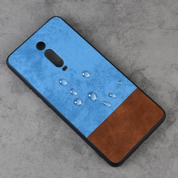 Shockproof Color Matching Denim PC + PU + TPU Protective Case For Xiaomi Redmi K20/Redmi K20 Pro/Xiaomi Mi 9T/9T Pro