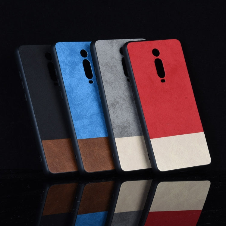 Shockproof Color Matching Denim PC + PU + TPU Protective Case For Xiaomi Redmi K20/Redmi K20 Pro/Xiaomi Mi 9T/9T Pro