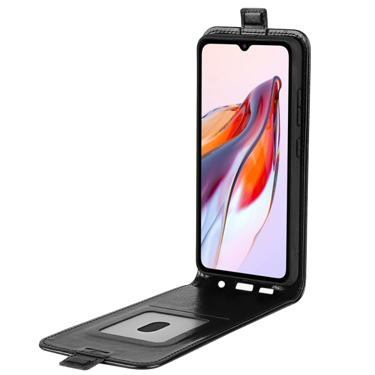 For Xiaomi Redmi 12C R64 Texture Single Vertical Flip Leather Phone Case