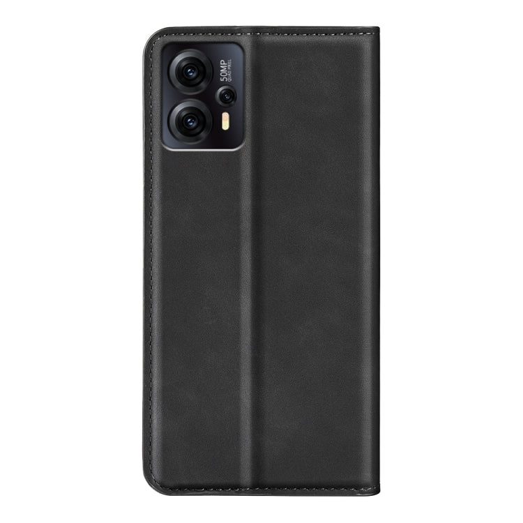 For Motorola Moto E13 Retro-skin Magnetic Suction Leather Phone Case