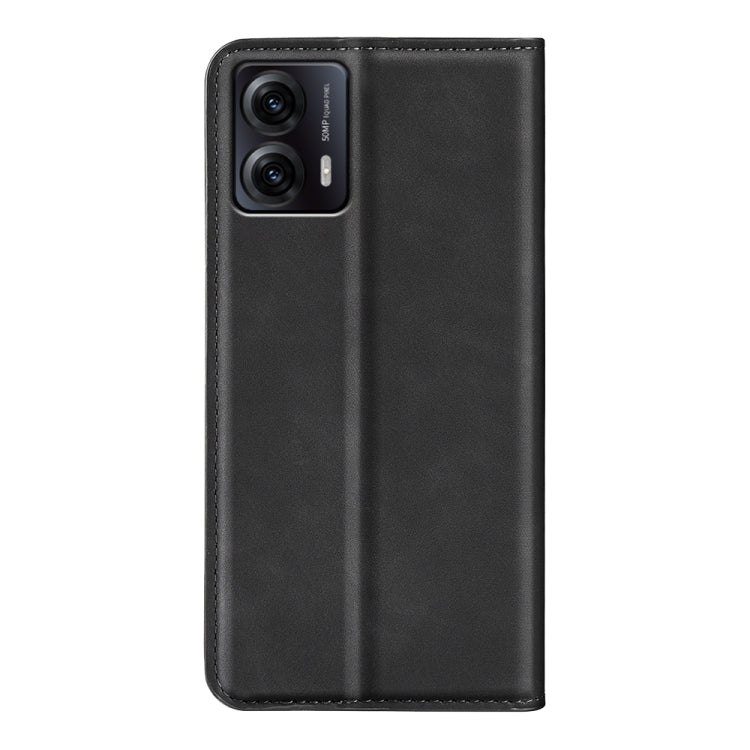 For Motorola Moto G53 5G Retro-skin Magnetic Suction Leather Phone Case