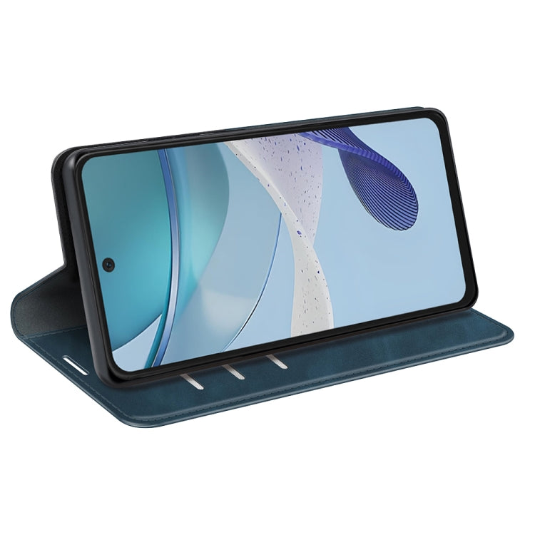 For Motorola Moto G53 5G Retro-skin Magnetic Suction Leather Phone Case