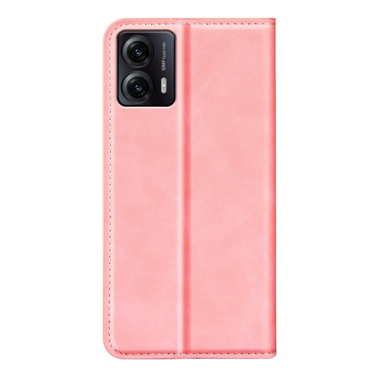 For Motorola Moto G53 5G Retro-skin Magnetic Suction Leather Phone Case