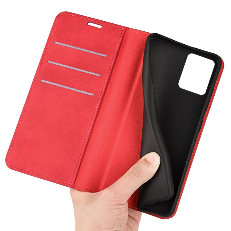 For Motorola Moto G53 5G Retro-skin Magnetic Suction Leather Phone Case