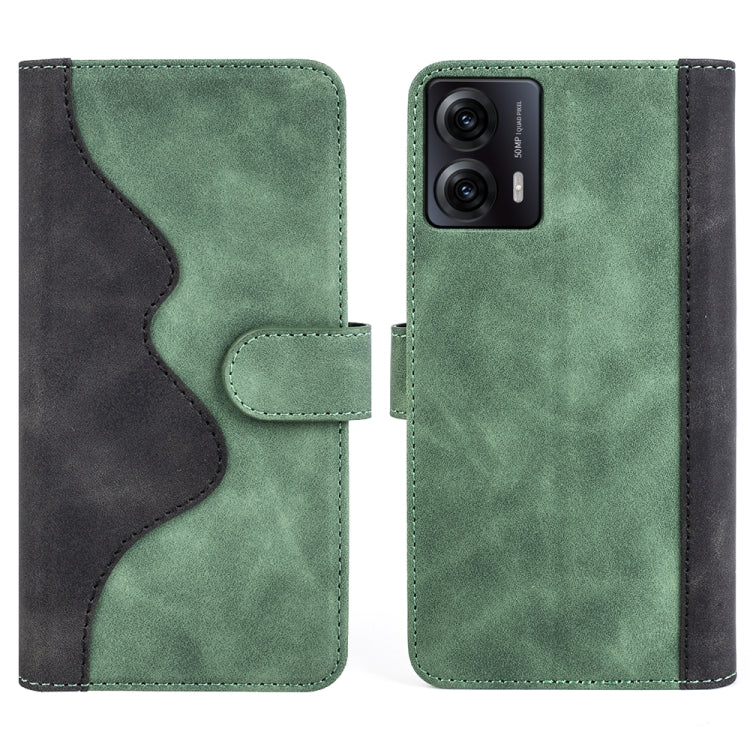 For Motorola Moto G53 Stitching Horizontal Flip Leather Phone Case