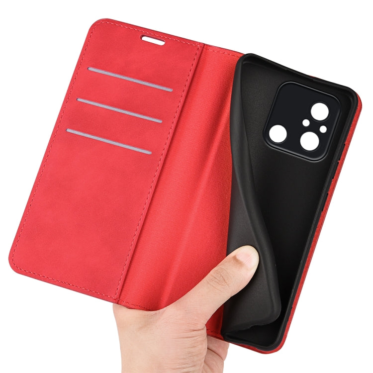 For Xiaomi Redmi 12C Retro-skin Magnetic Suction Leather Phone Case