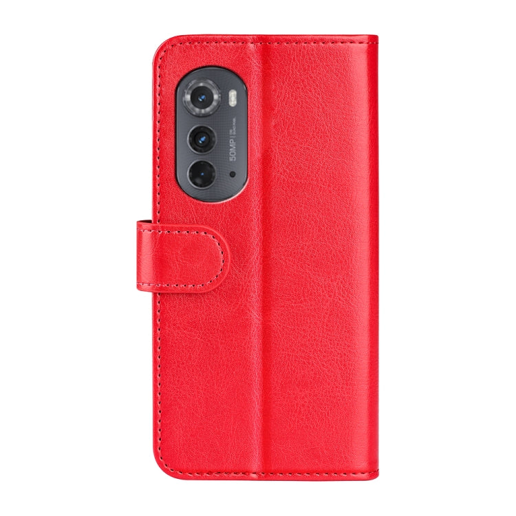 For Motorola Moto Edge 2022 R64 Texture Horizontal Flip Leather Phone Case