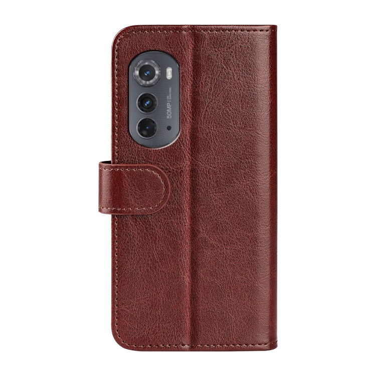 For Motorola Moto Edge 2022 R64 Texture Horizontal Flip Leather Phone Case
