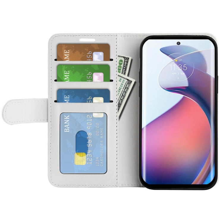 For Motorola Moto S30 Pro R64 Texture Horizontal Flip Leather Phone Case