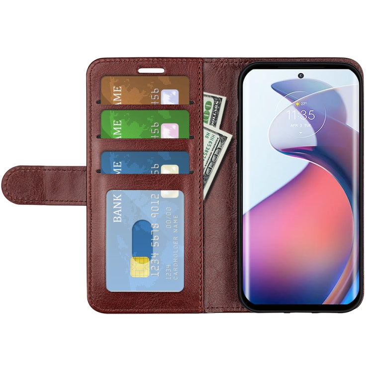 For Motorola Moto S30 Pro R64 Texture Horizontal Flip Leather Phone Case