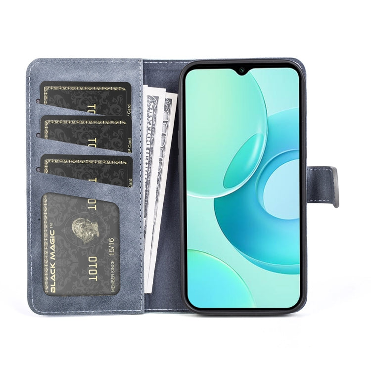 For wiko T10 Stitching Horizontal Flip Leather Phone Case