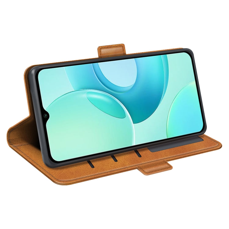 For Wiko T10 Dual-side Magnetic Buckle Horizontal Flip Leather Phone Case