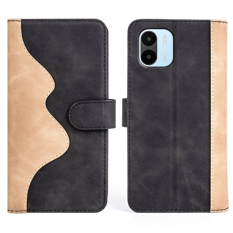 For Xiaomi Redmi A1 Stitching Horizontal Flip Leather Phone Case