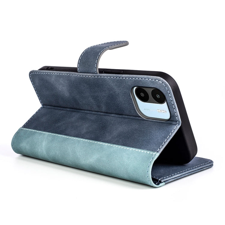 For Xiaomi Redmi A1 Stitching Horizontal Flip Leather Phone Case