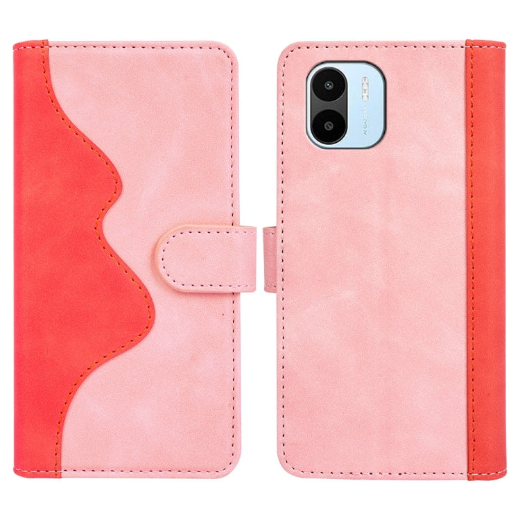 For Xiaomi Redmi A1 Stitching Horizontal Flip Leather Phone Case