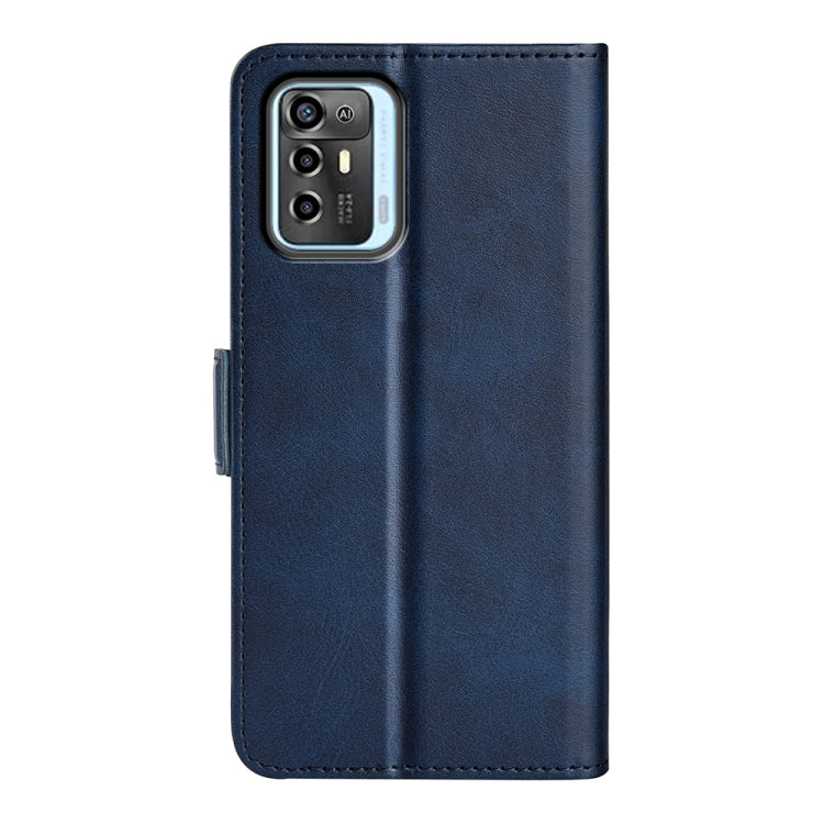 For ZTE Blade A72 5G Dual-side Magnetic Buckle Horizontal Flip Leather Phone Case