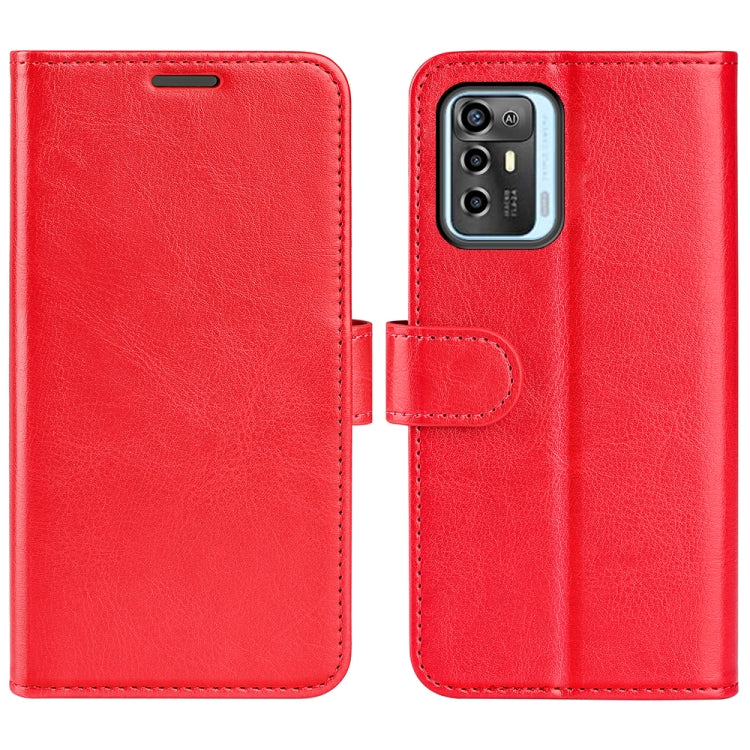 For ZTE Blade A72 5G R64 Texture Horizontal Flip Leather Phone Case