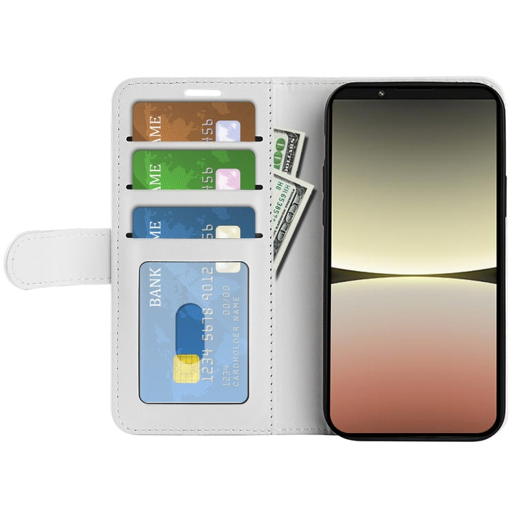 For Sony Xperia 5 IV R64 Texture Horizontal Flip Leather Phone Case