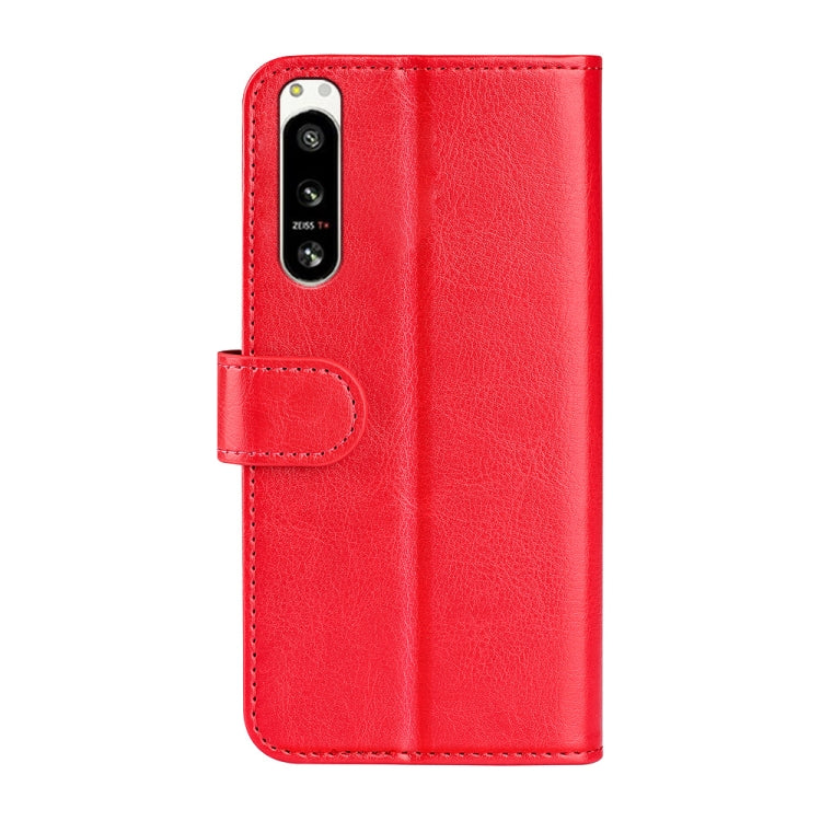 For Sony Xperia 5 IV R64 Texture Horizontal Flip Leather Phone Case