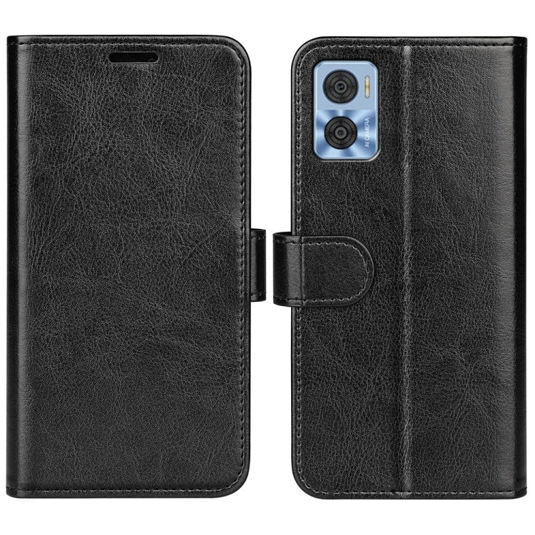 For Motorola Moto E22 / E22i R64 Texture Horizontal Flip Leather Phone Case