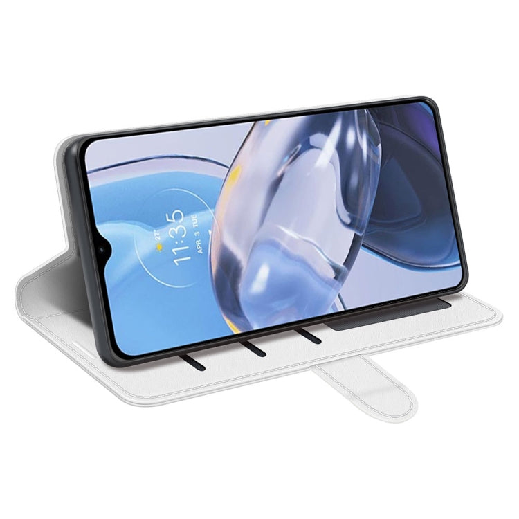 For Motorola Moto E22 / E22i R64 Texture Horizontal Flip Leather Phone Case