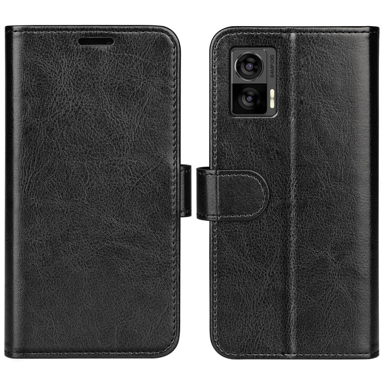 For Motorola Edge 30 Lite R64 Texture Horizontal Flip Leather Phone Case