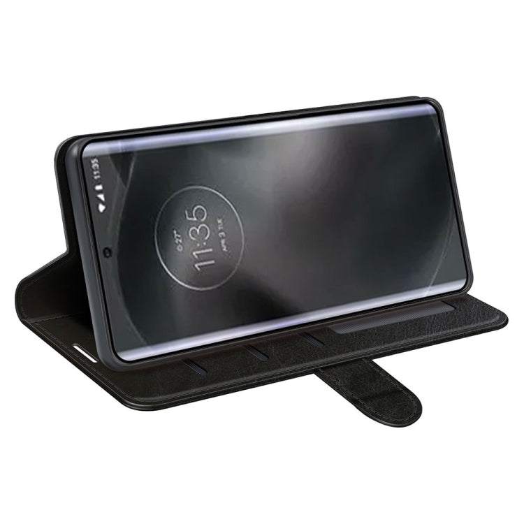 For Motorola Edge 30 Lite R64 Texture Horizontal Flip Leather Phone Case