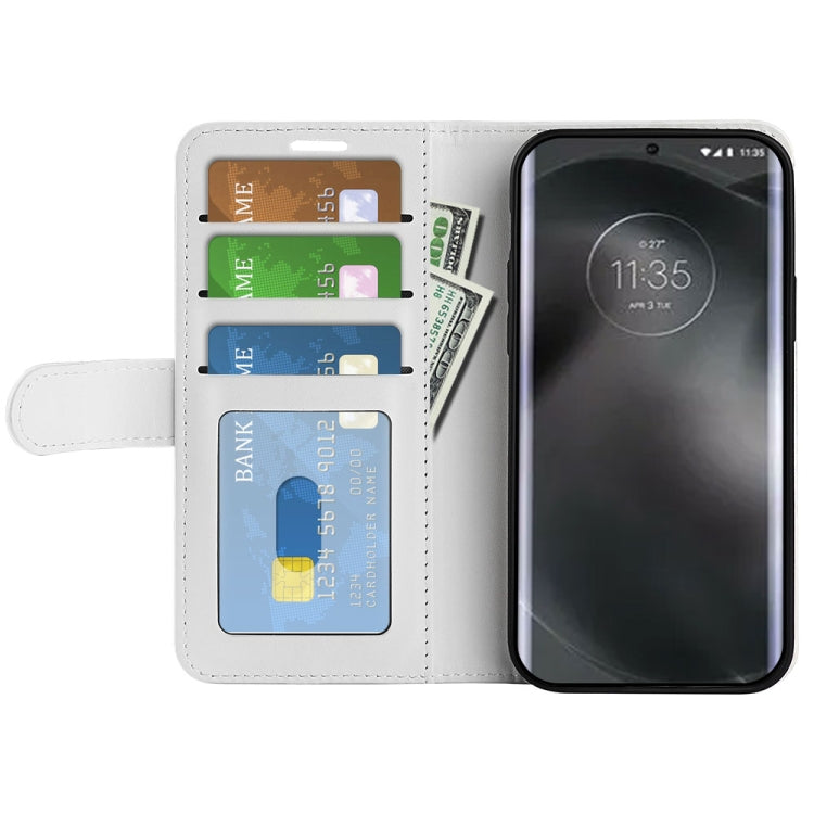 For Motorola Edge 30 Lite R64 Texture Horizontal Flip Leather Phone Case